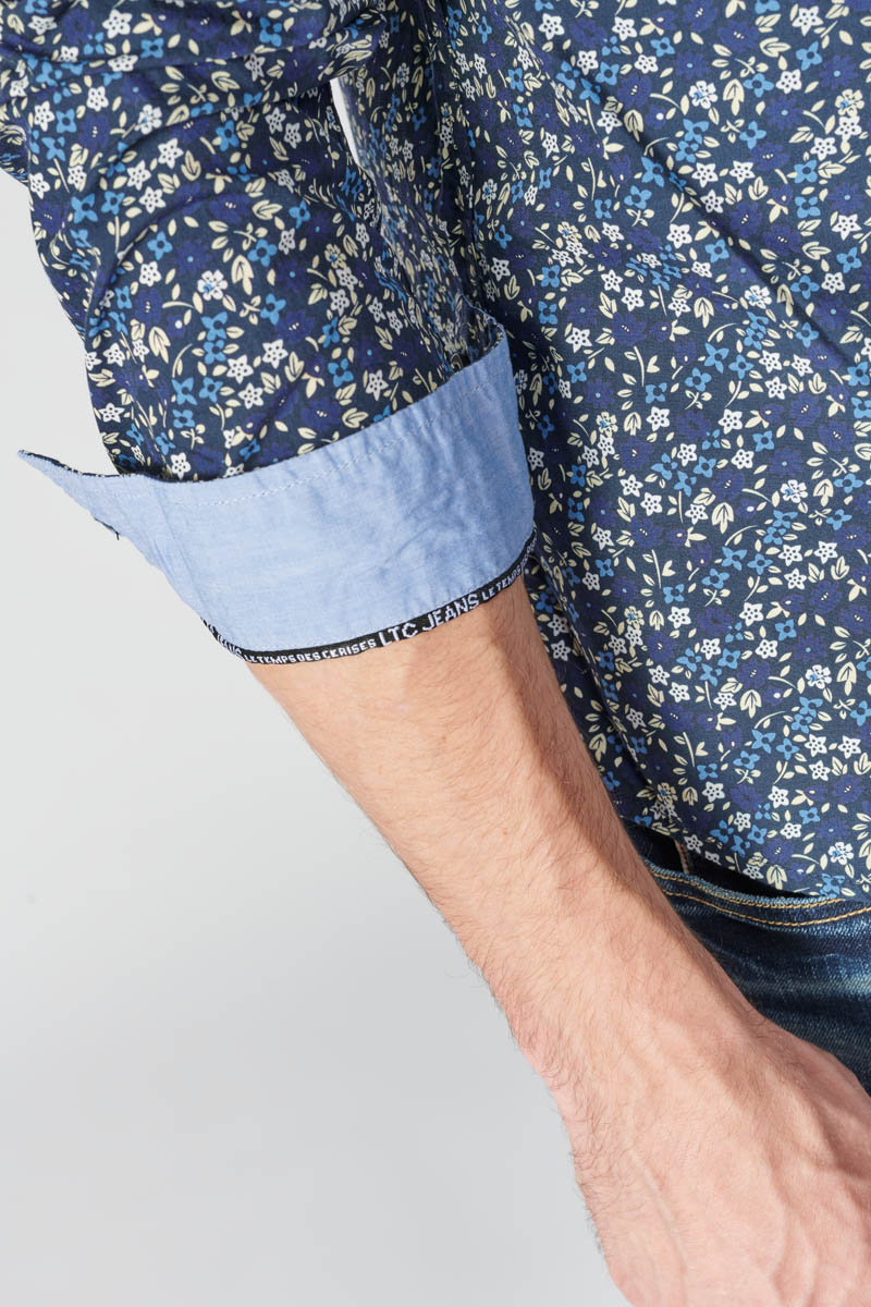 Hemd Paster in blau