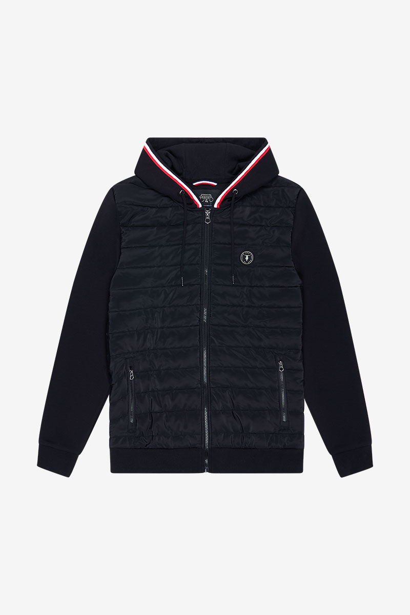 Kapuzen-sweatshirt Thol in schwarz