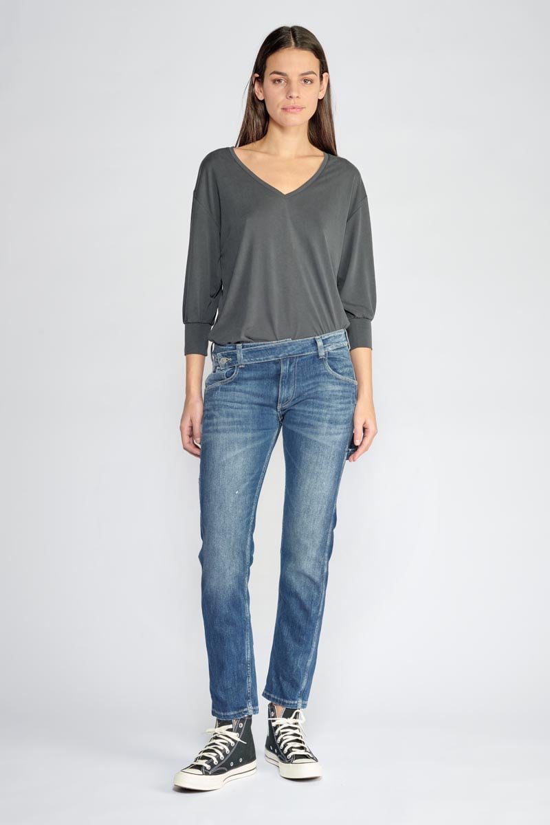 Jeans 200/43 boyfit Chara destroy blau Nr.4