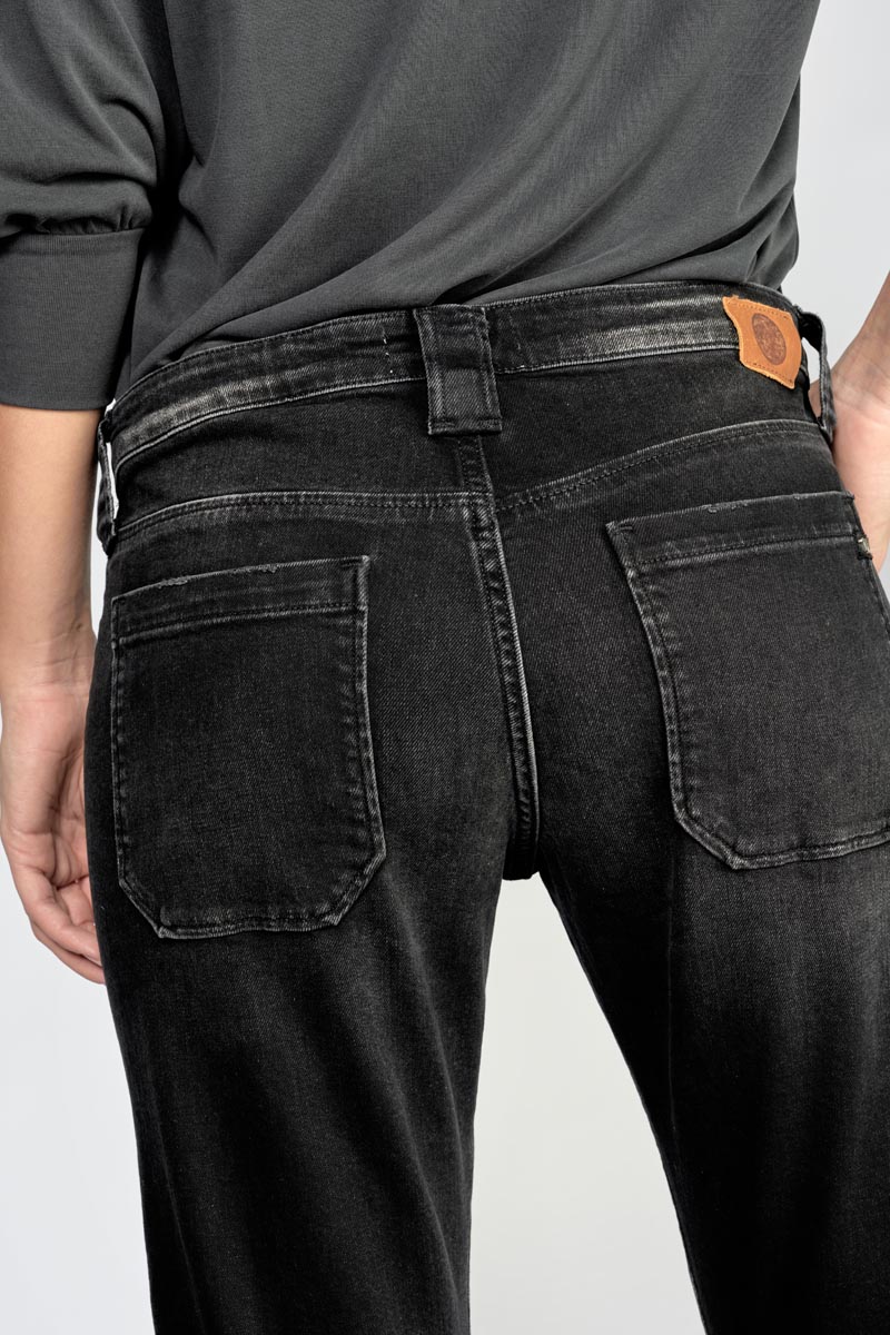 Jeans 200/43 boyfit Gini schwarz Nr.1