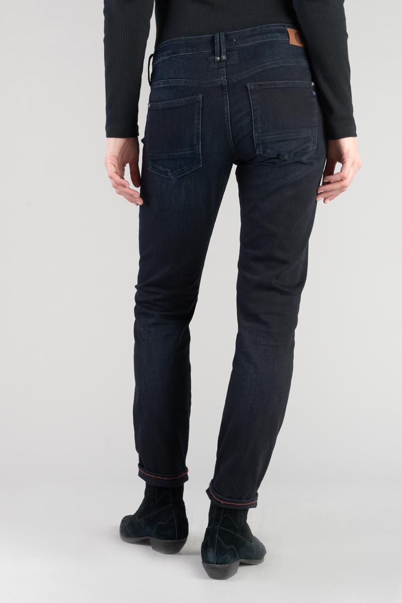 Jeans 200/43 boyfit Sea blau-schwarz Nr.1
