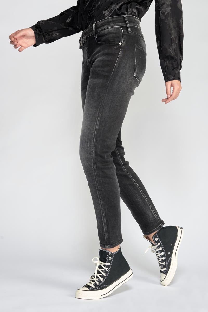 Jeans 400/17 mom Basic high waist 7/8 schwarz Nr.1