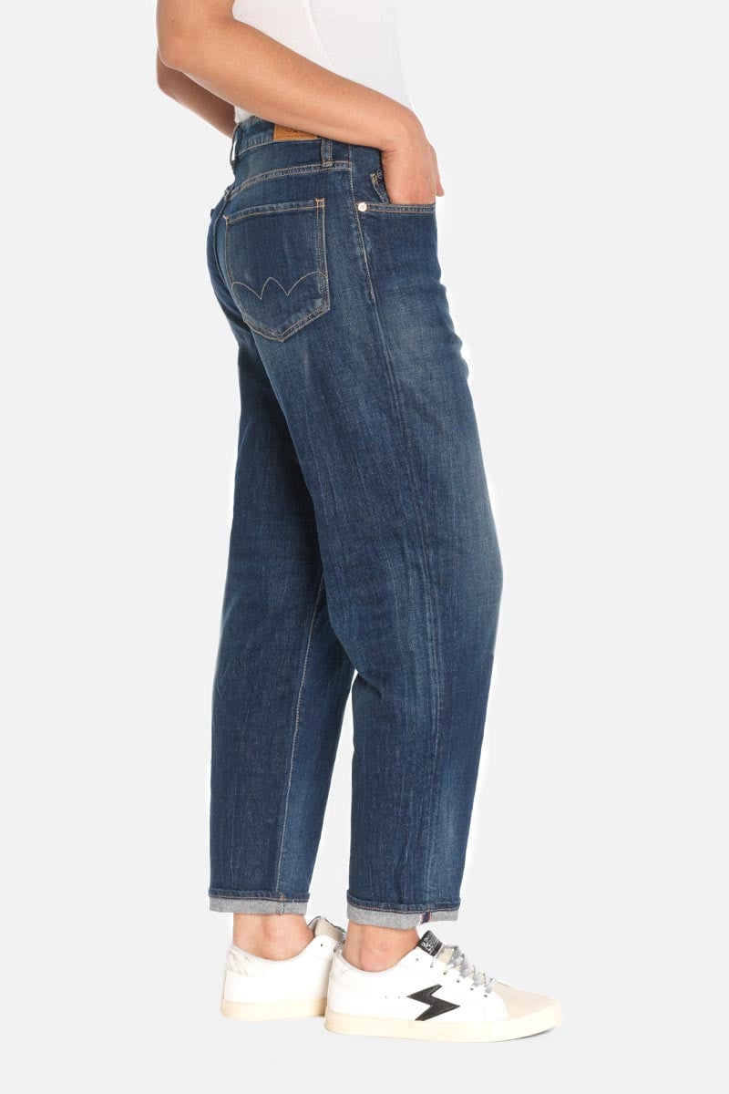 Jeans boyfit Cosy 7/8 blau Nr.2