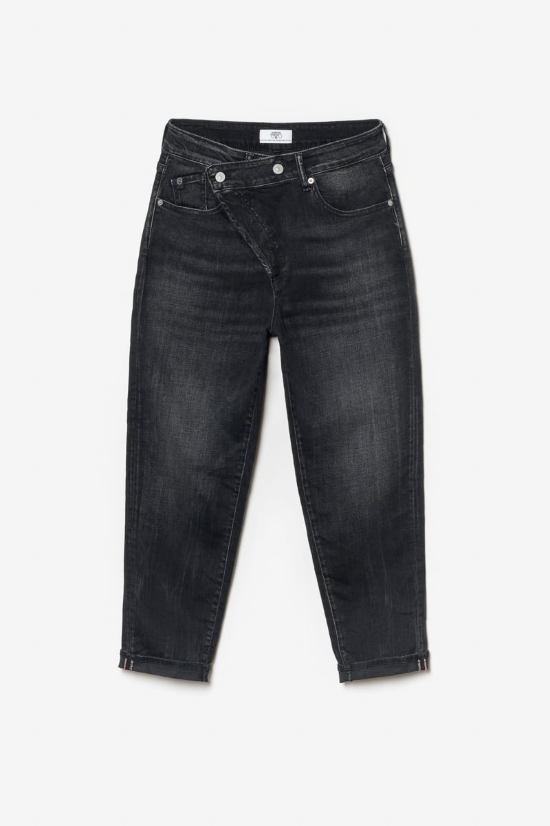 Jeans boyfit Cosy 7/8 schwarz Nr.1