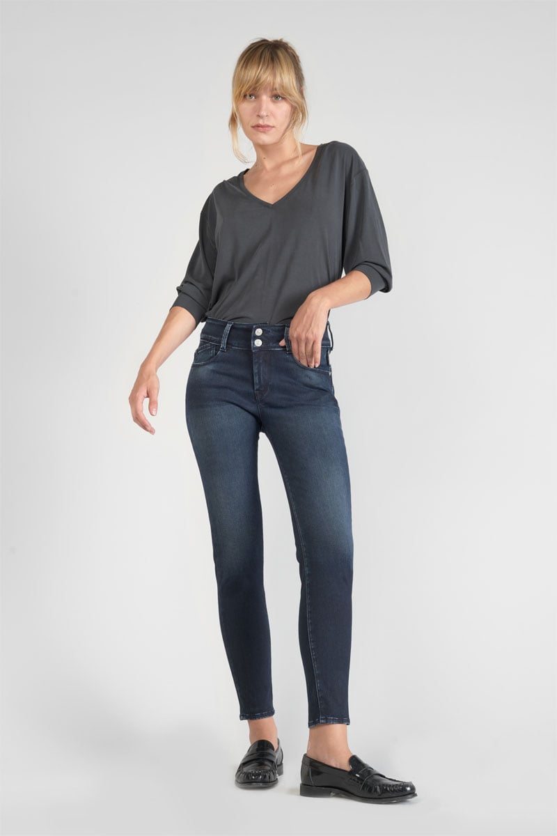 Jeans ultra pulp slim Gush high waist 7/8 blau-schwarz Nr.1