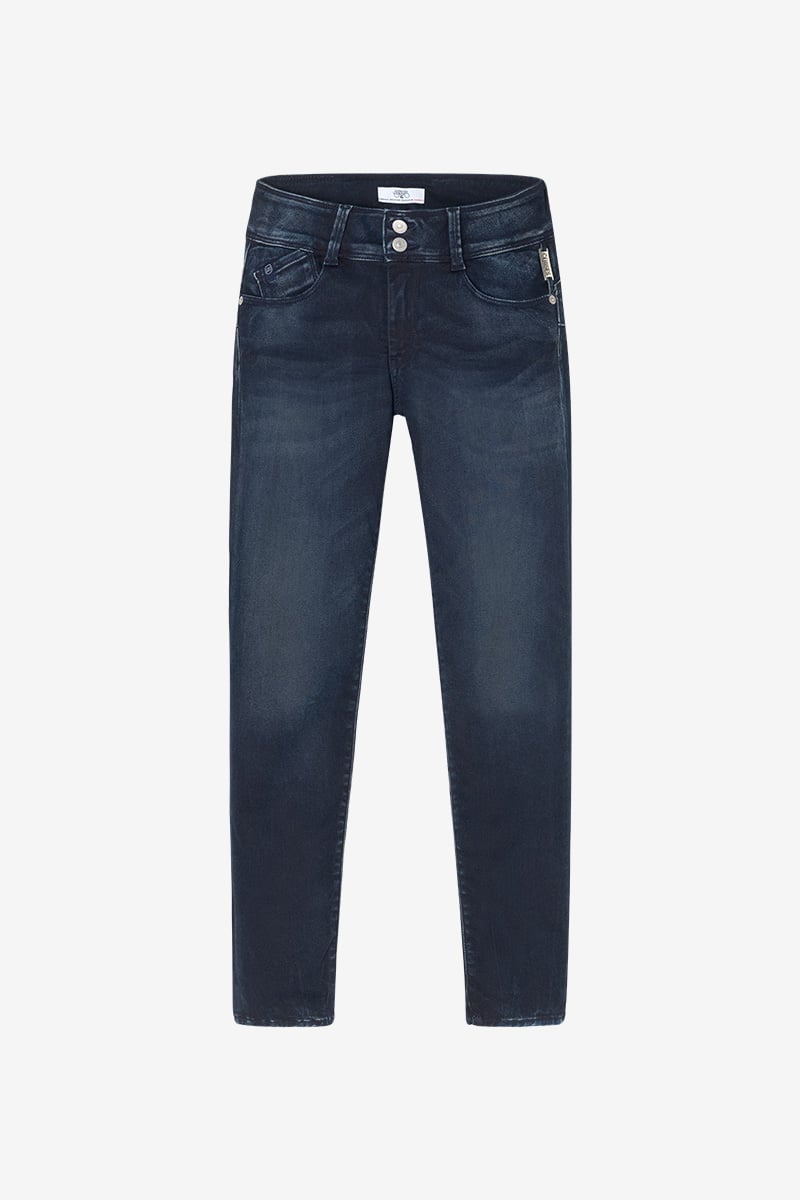 Jeans ultra pulp slim Gush high waist 7/8 blau-schwarz Nr.1