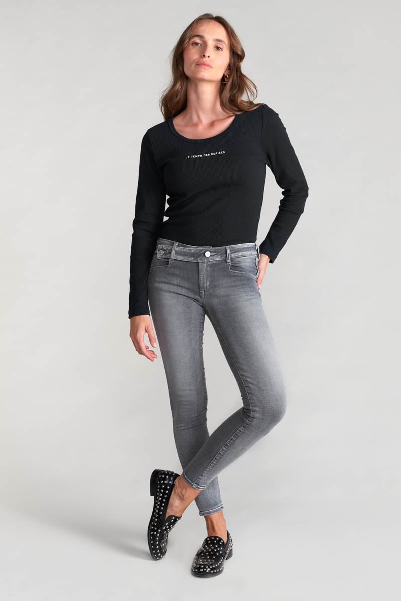 Jeans pulp slim Jarry 7/8 grau Nr.3