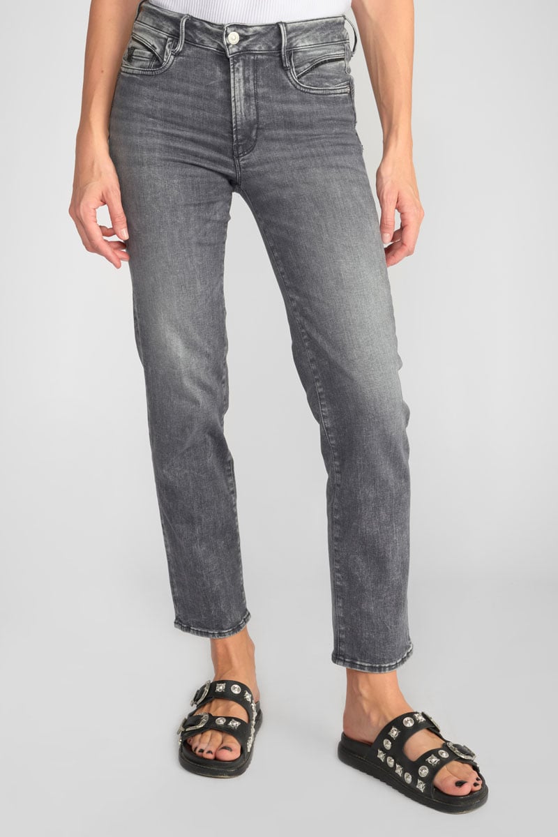 Jeans pulp regular Vex high waist 7/8 grau Nr.2
