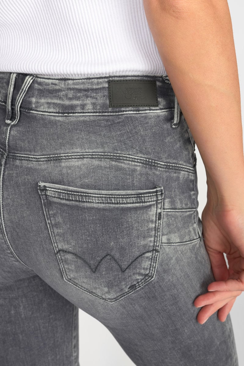 Jeans pulp regular Vex high waist 7/8 grau Nr.2