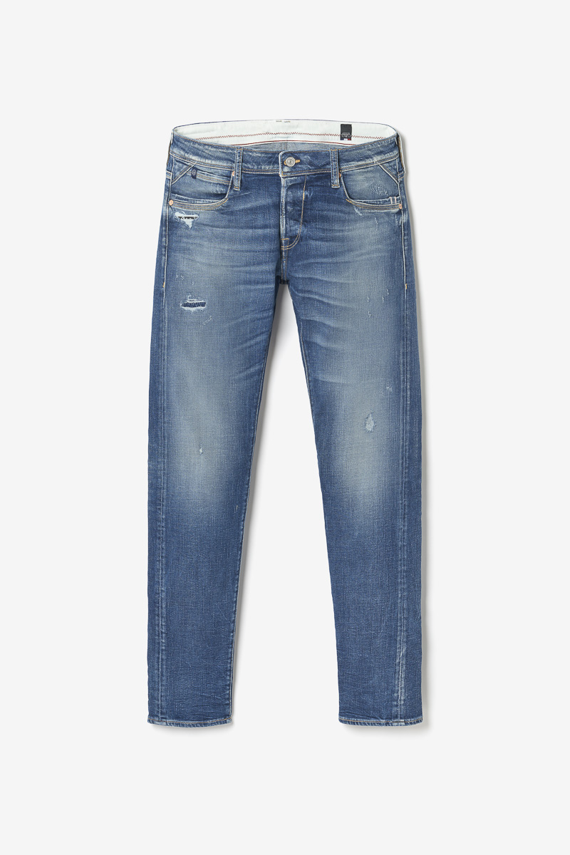 Jeans 700/11 slim Barefoot destroy blau Nr.3