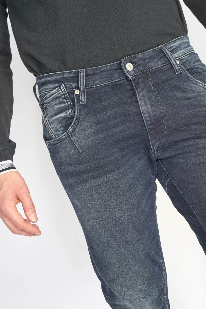 Jeans 900/03 tapered twisted blau-schwarz Nr.3