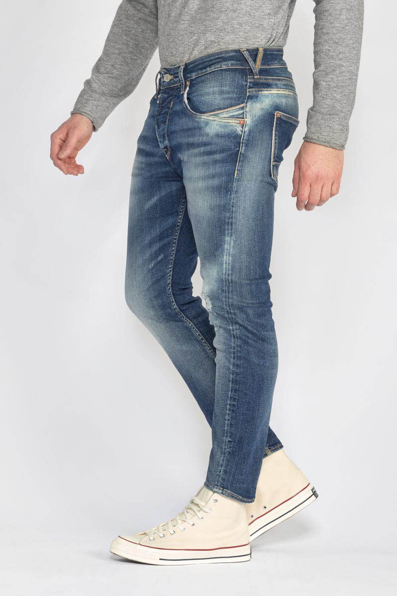 Jeans 900/16 tapered Blacksun destroy vintage blau Nr.2