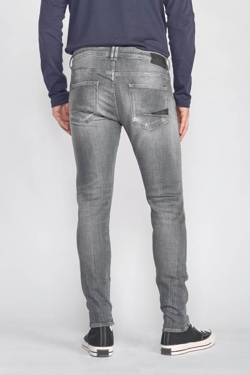 Jeans power skinny 7/8 destroy grau Nr.3