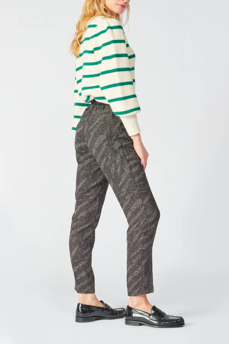 Hose Dorina in schwarz