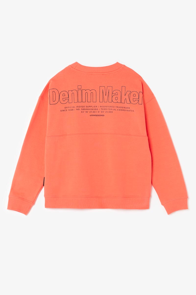 Sweatshirt Hibibo in Koralle