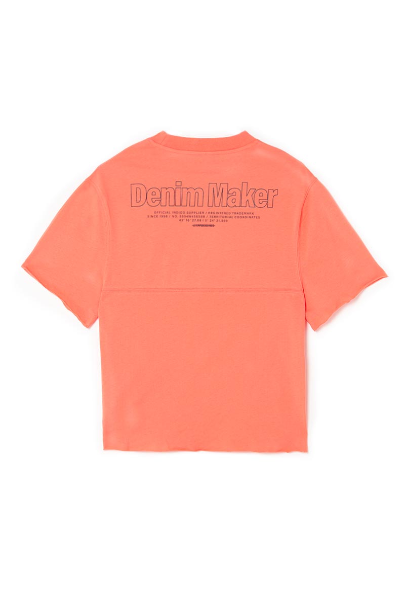 T-Shirt Ikkobo in Koralle