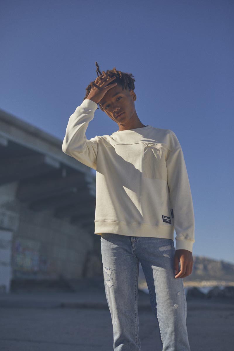 Sweatshirt Junbo ecru