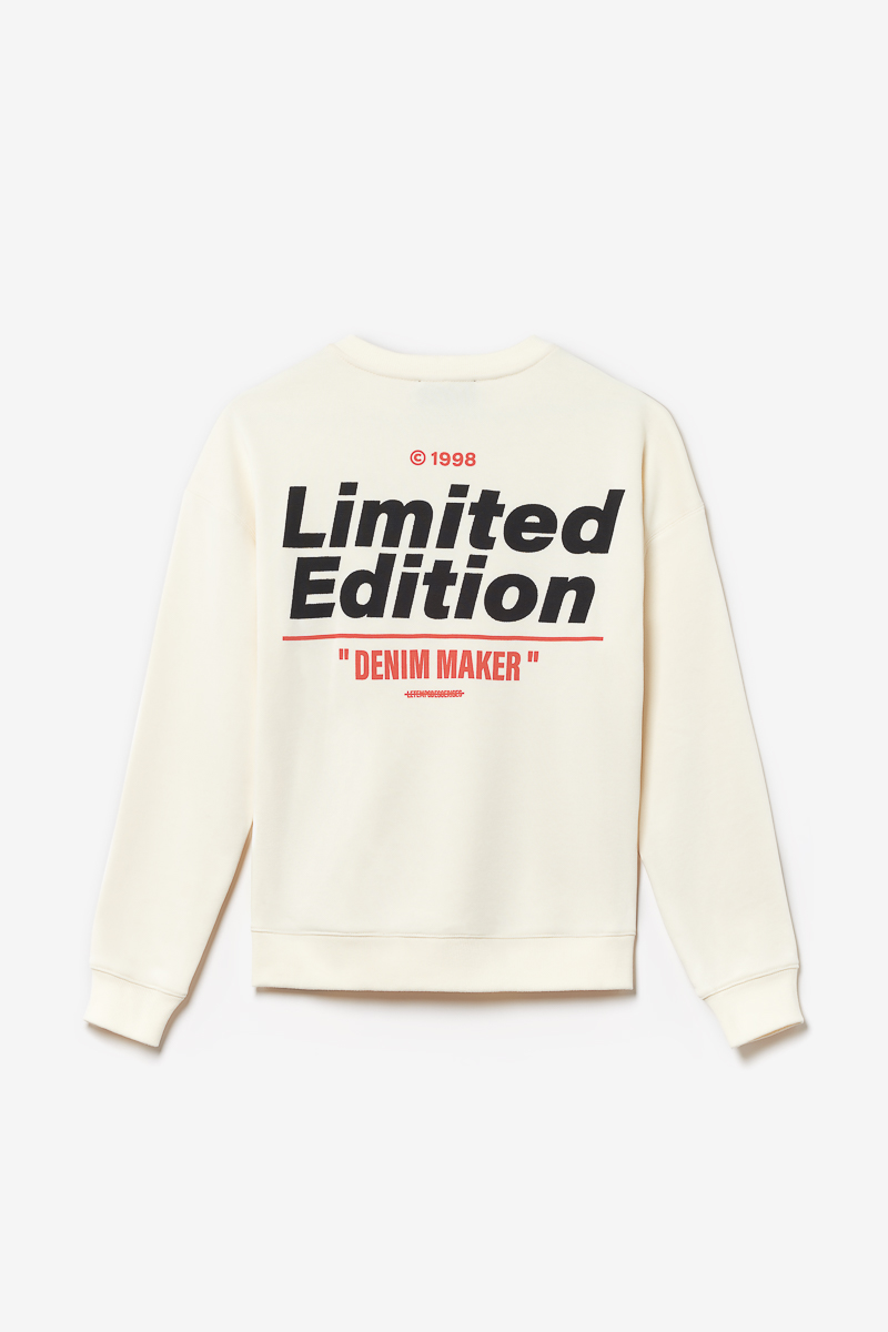 Sweatshirt Junbo ecru