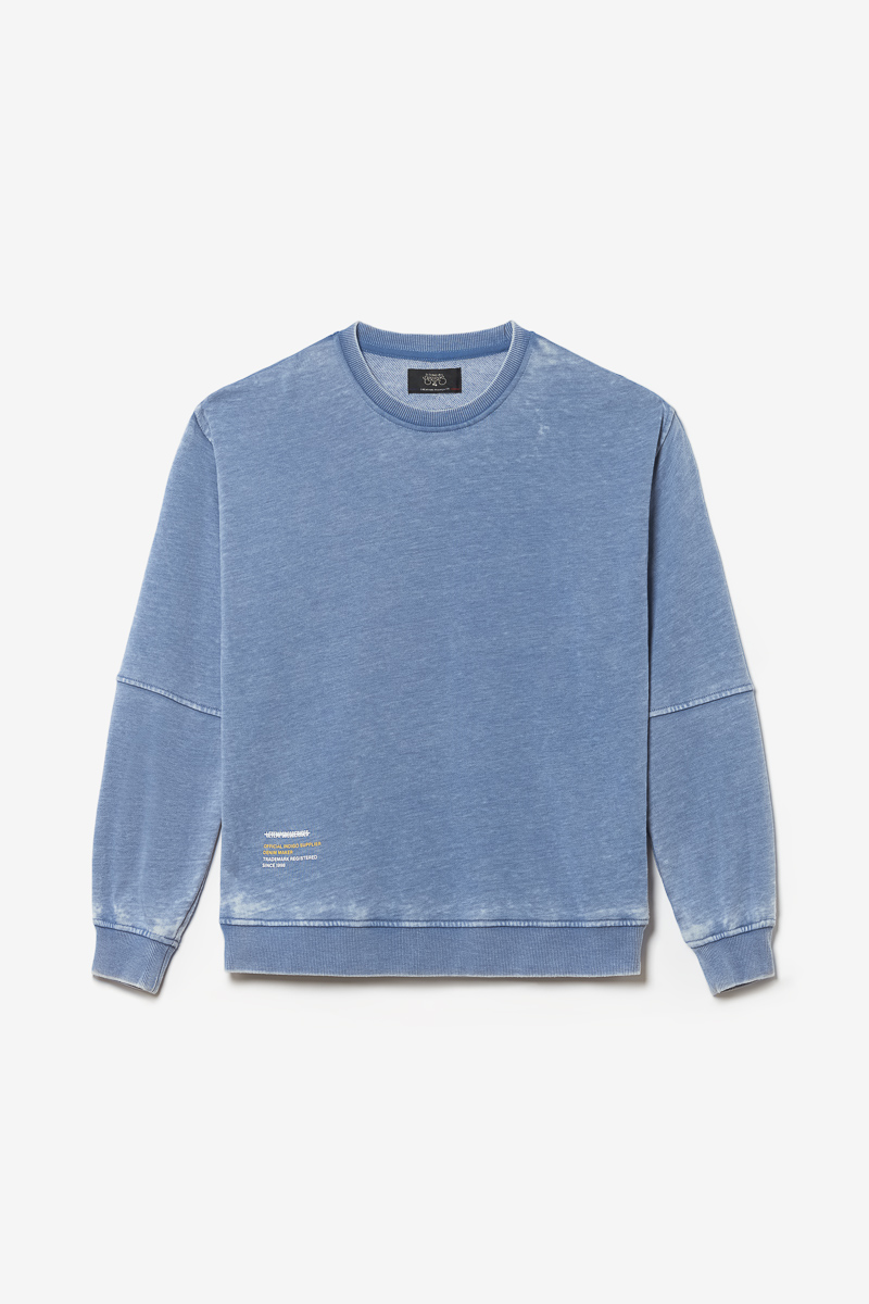 Sweatshirt Naybo blau meliert