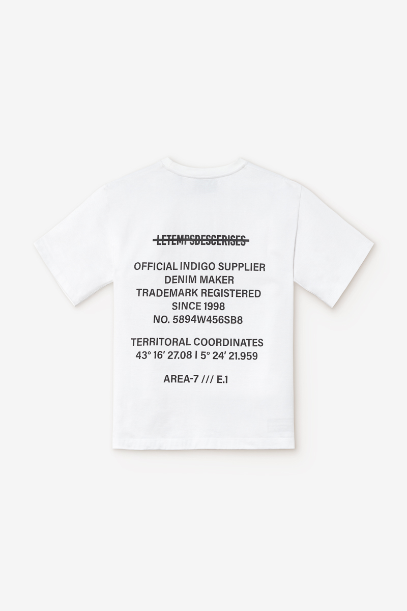 T-Shirt Zabrabo weiß bedruckt