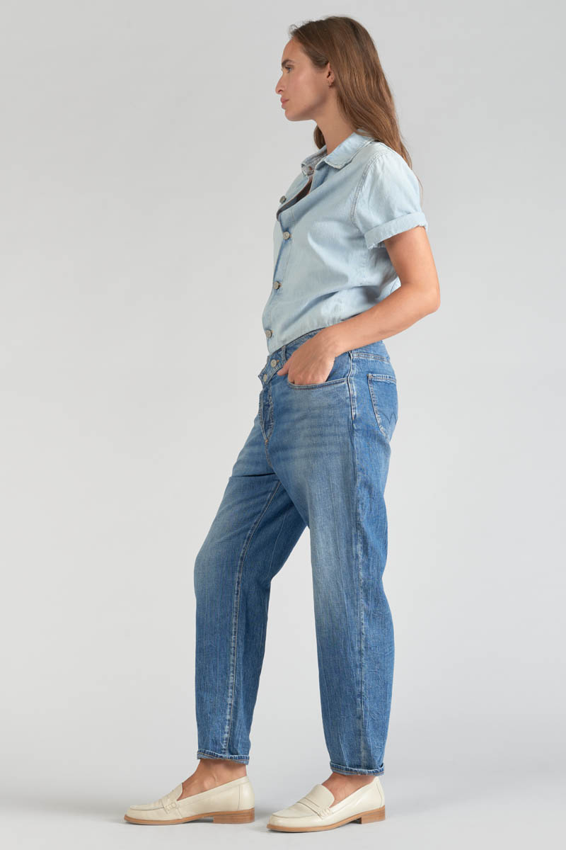 Jumpsuit Cozette aus blauem Jeansstoff
