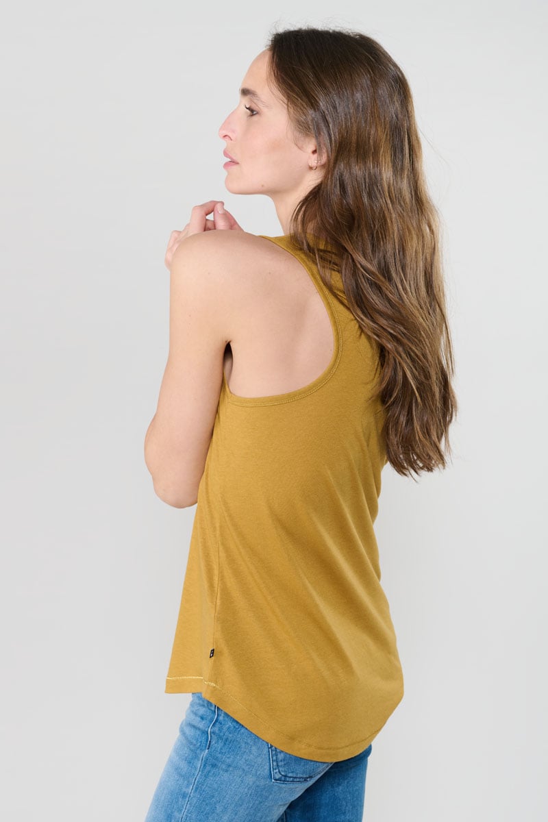 T-shirt Debsmall in gelb