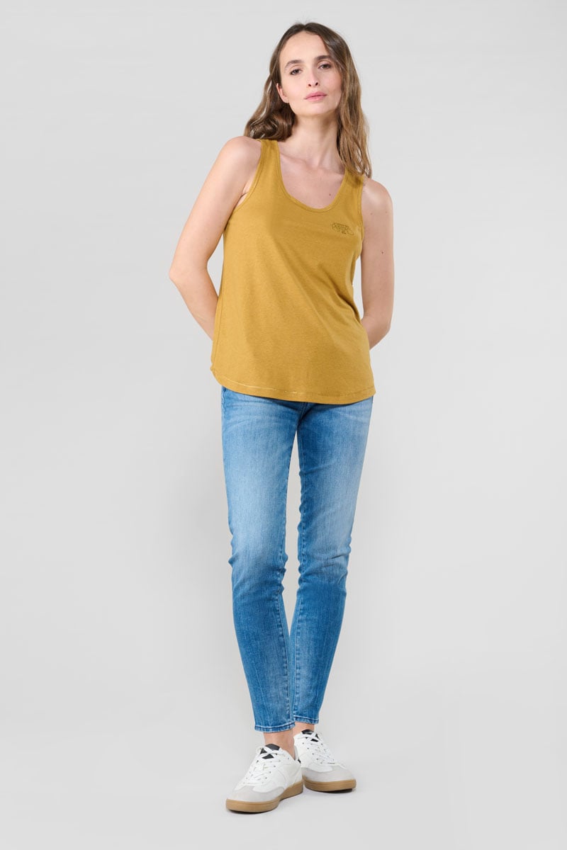 T-shirt Debsmall in gelb