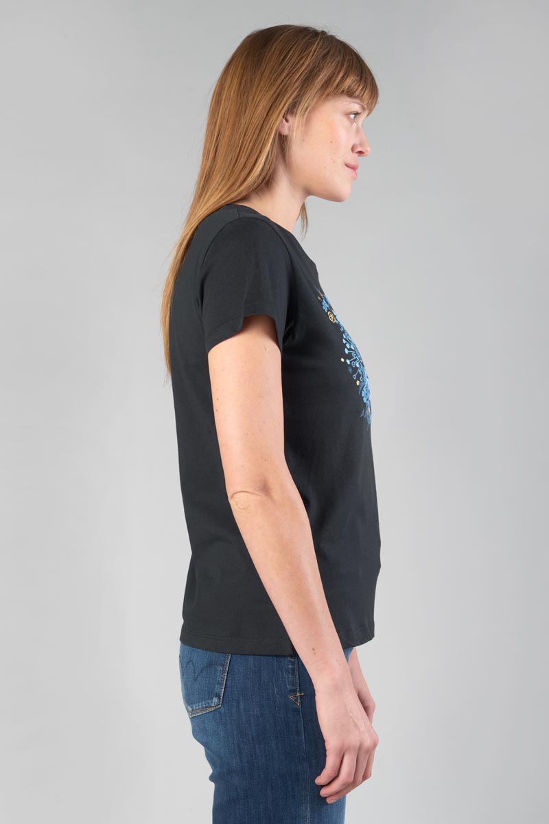T-shirt Gracy in schwarz