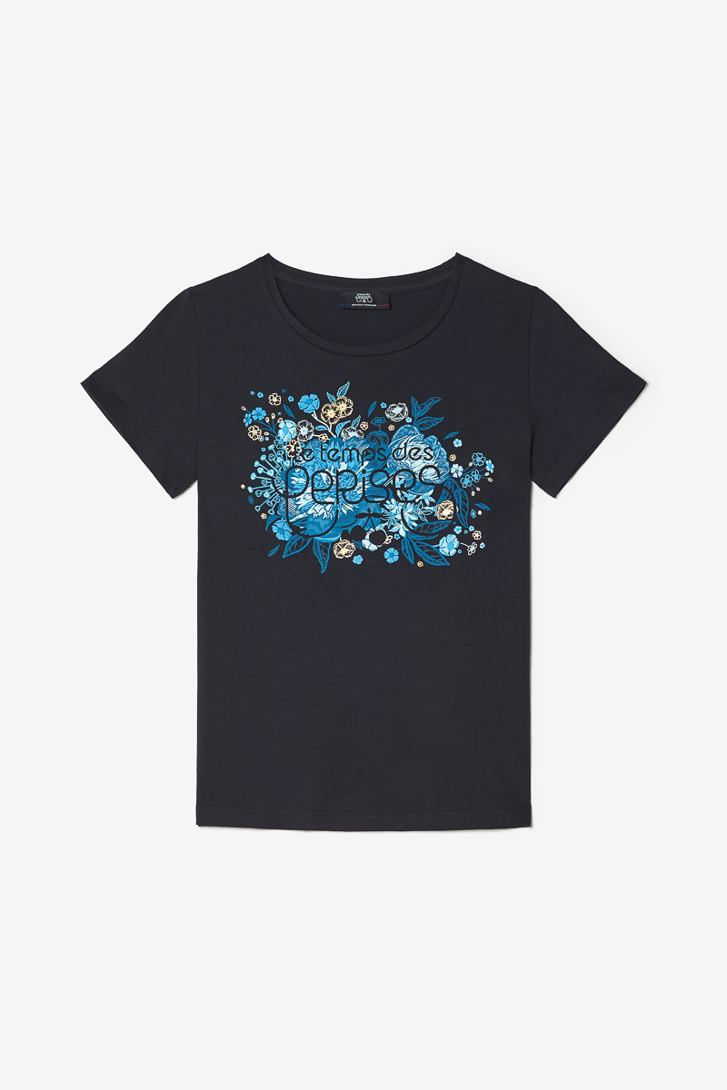 T-shirt Gracy in schwarz