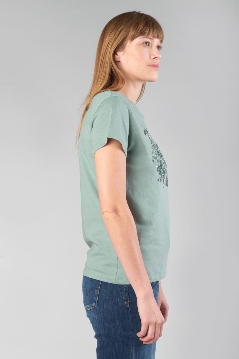 T-shirt Gracy in grün