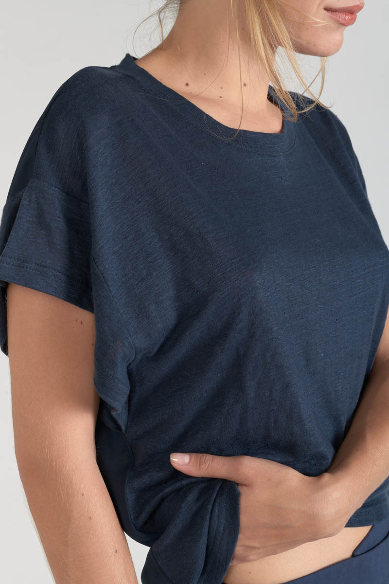 Top Overs in marineblau