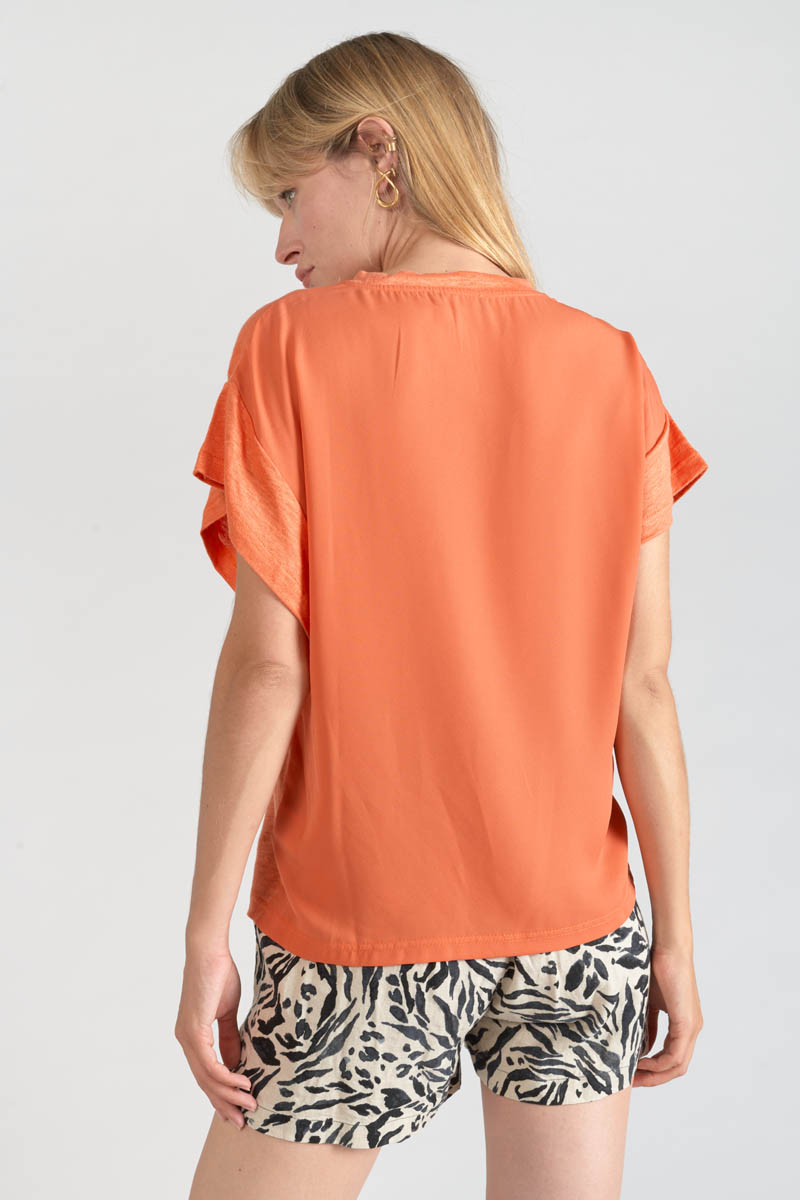 Top Overs in Korallenorange