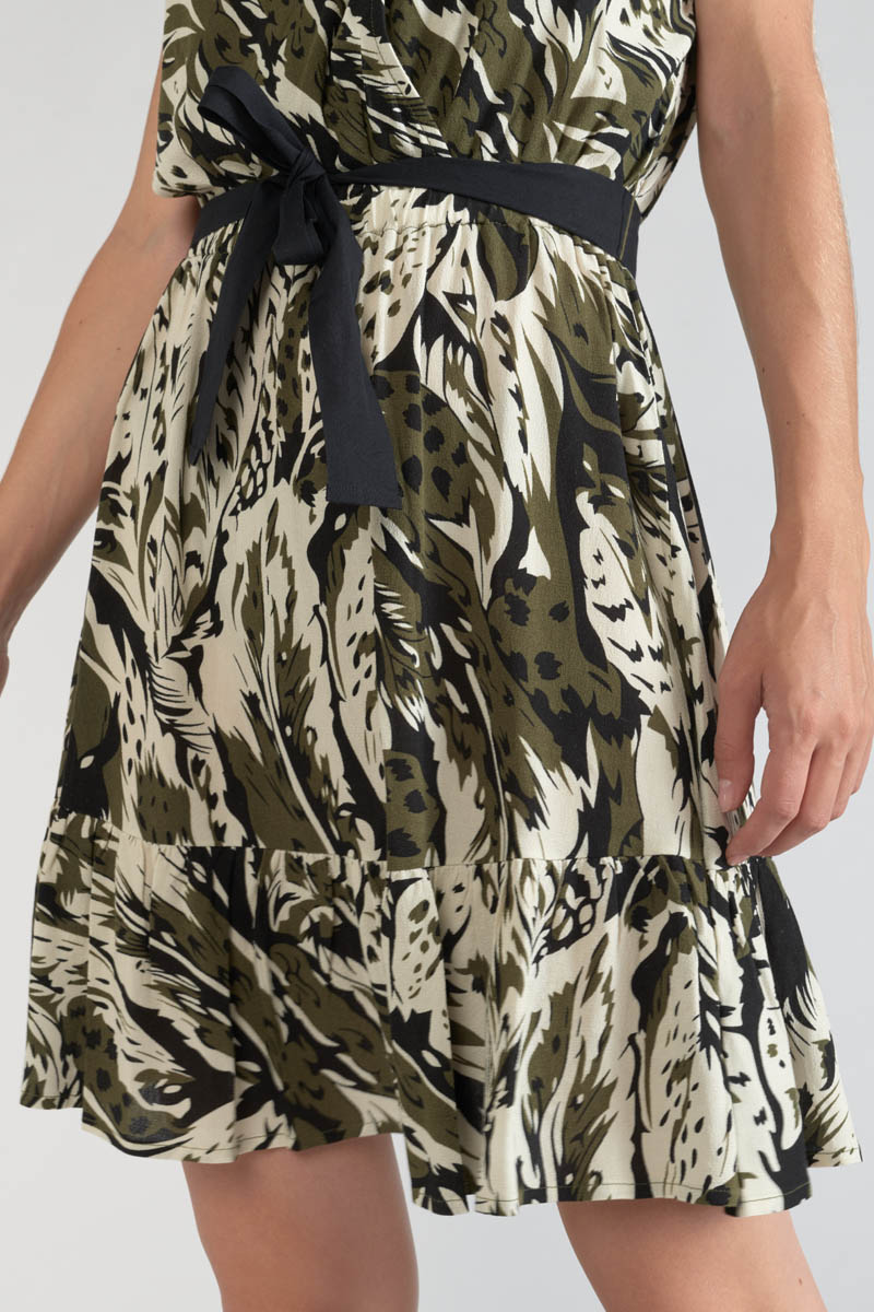 Kleid Page mit Dschungelmuster
