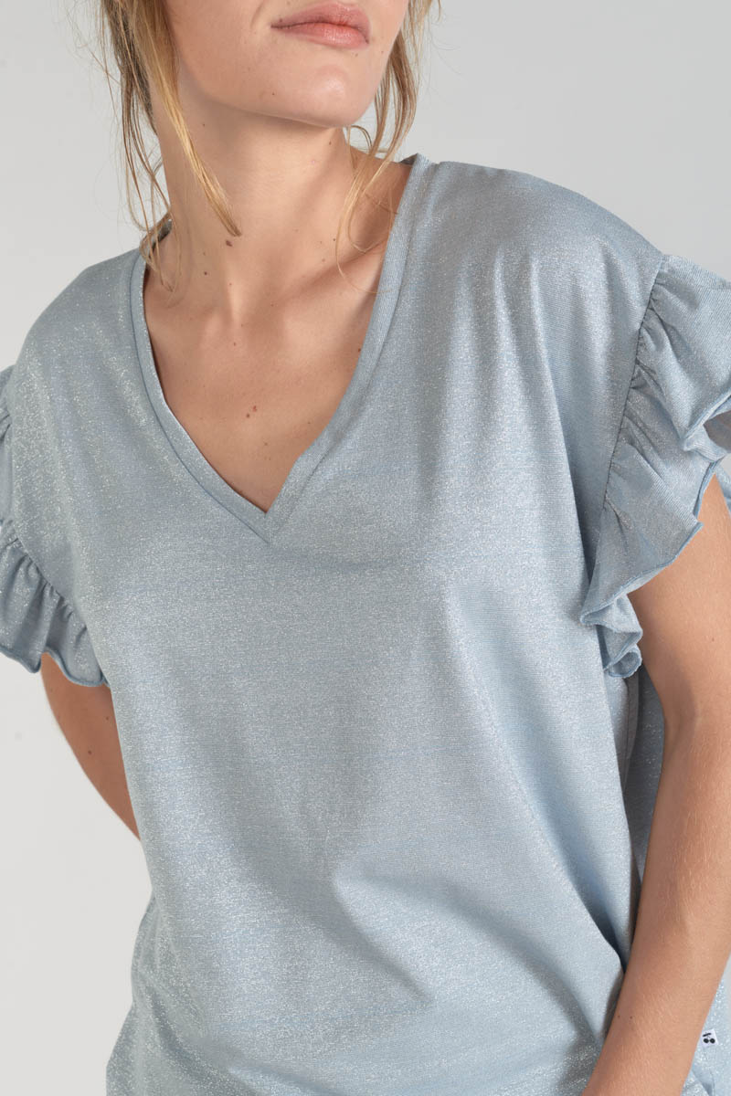 Top Ryls in hellblau irisierend
