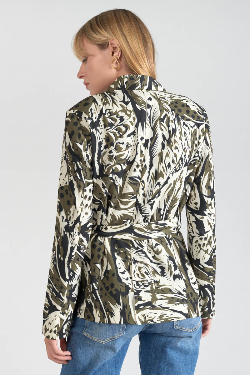 Blazerjacke Salome mit Dschungelmuster