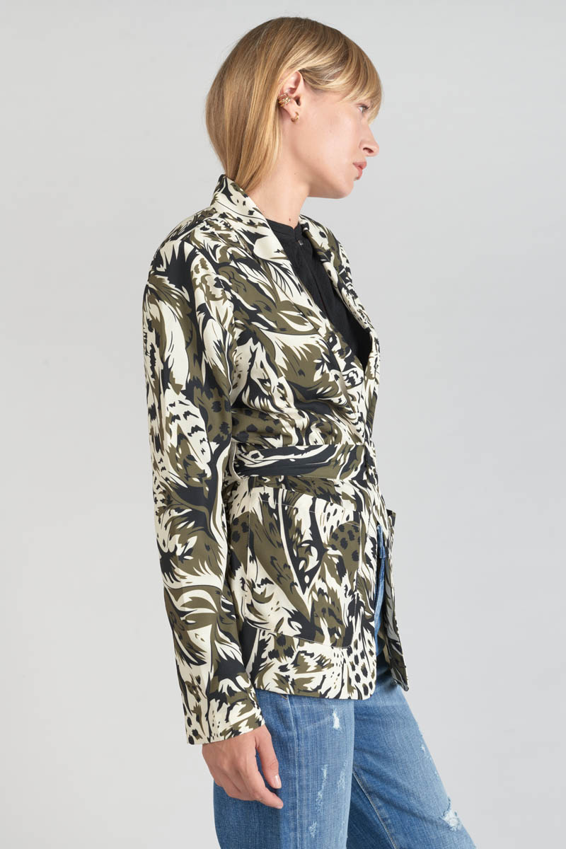 Blazerjacke Salome mit Dschungelmuster
