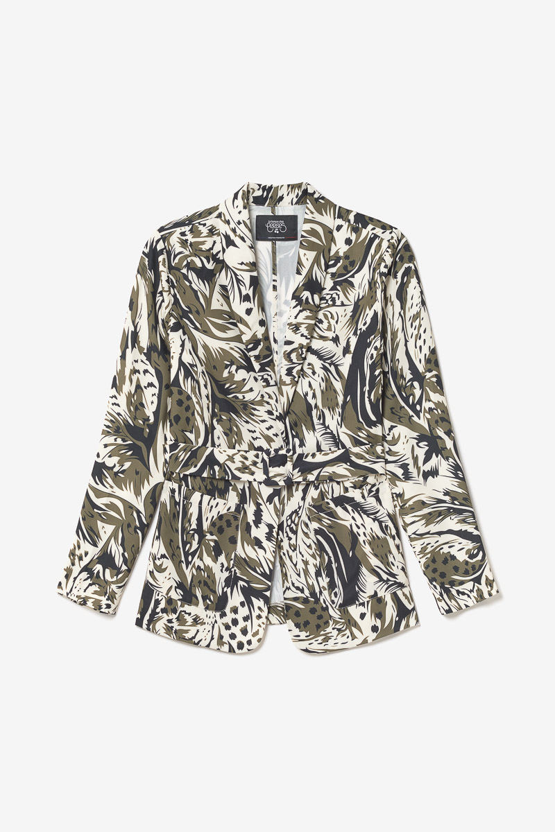 Blazerjacke Salome mit Dschungelmuster