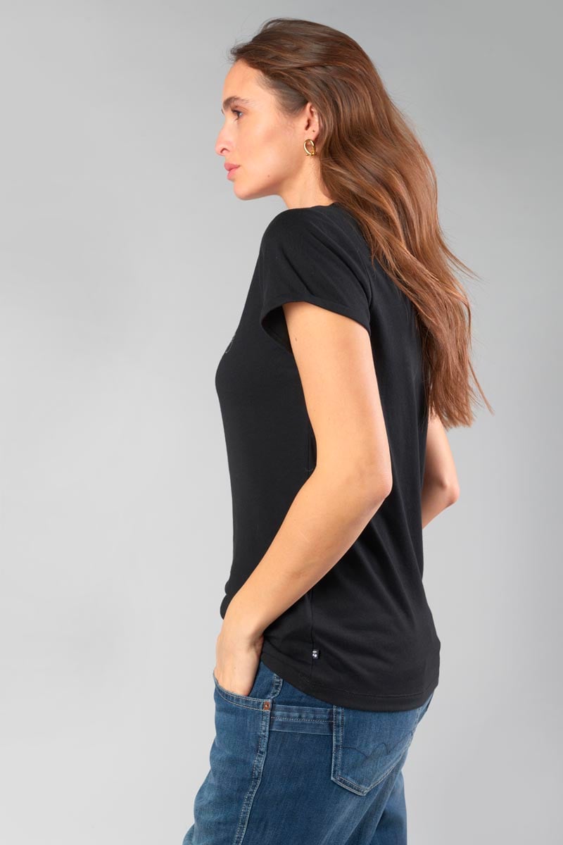 T-shirt Smallvtr in schwarz