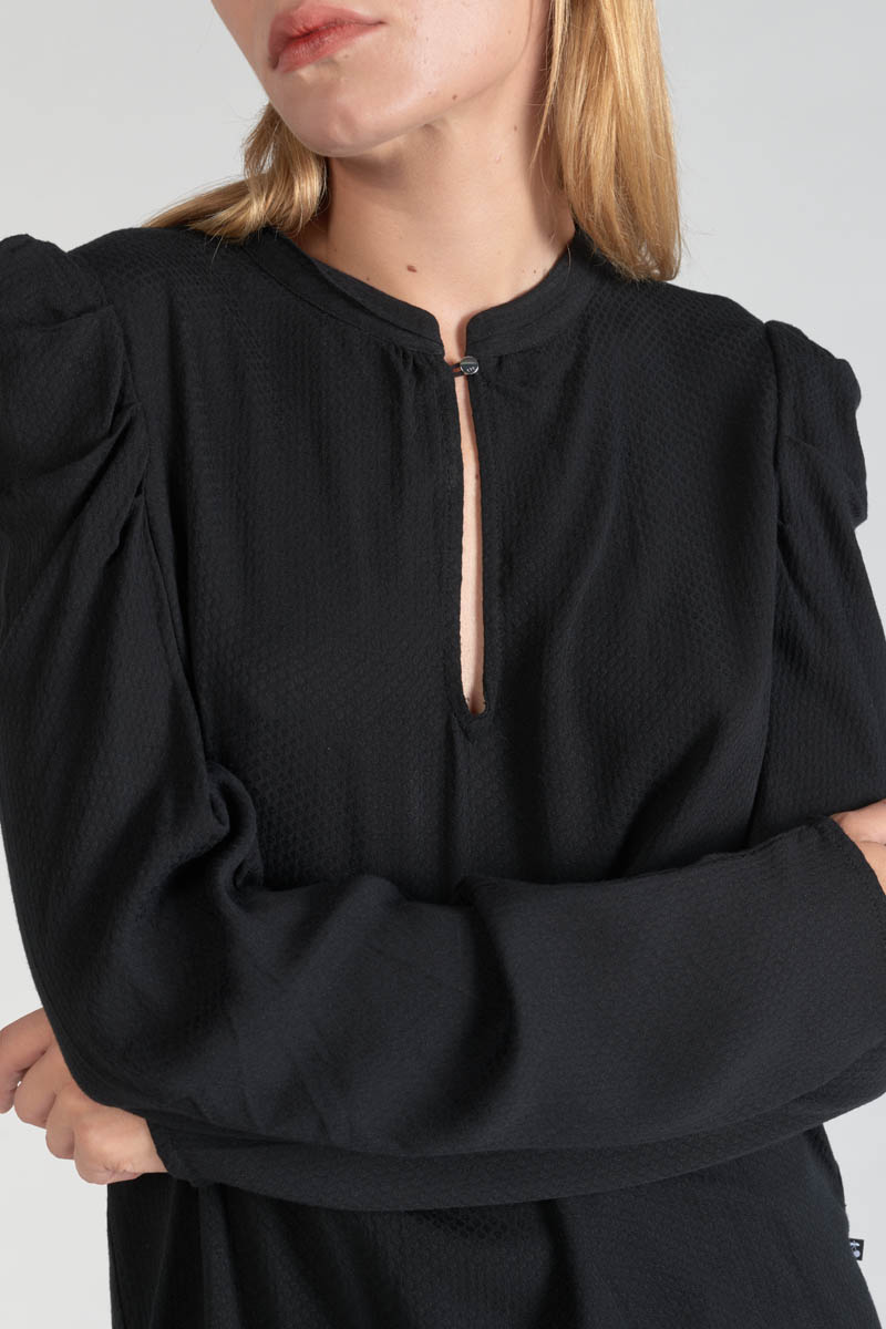 Bluse Sterenn in schwarz