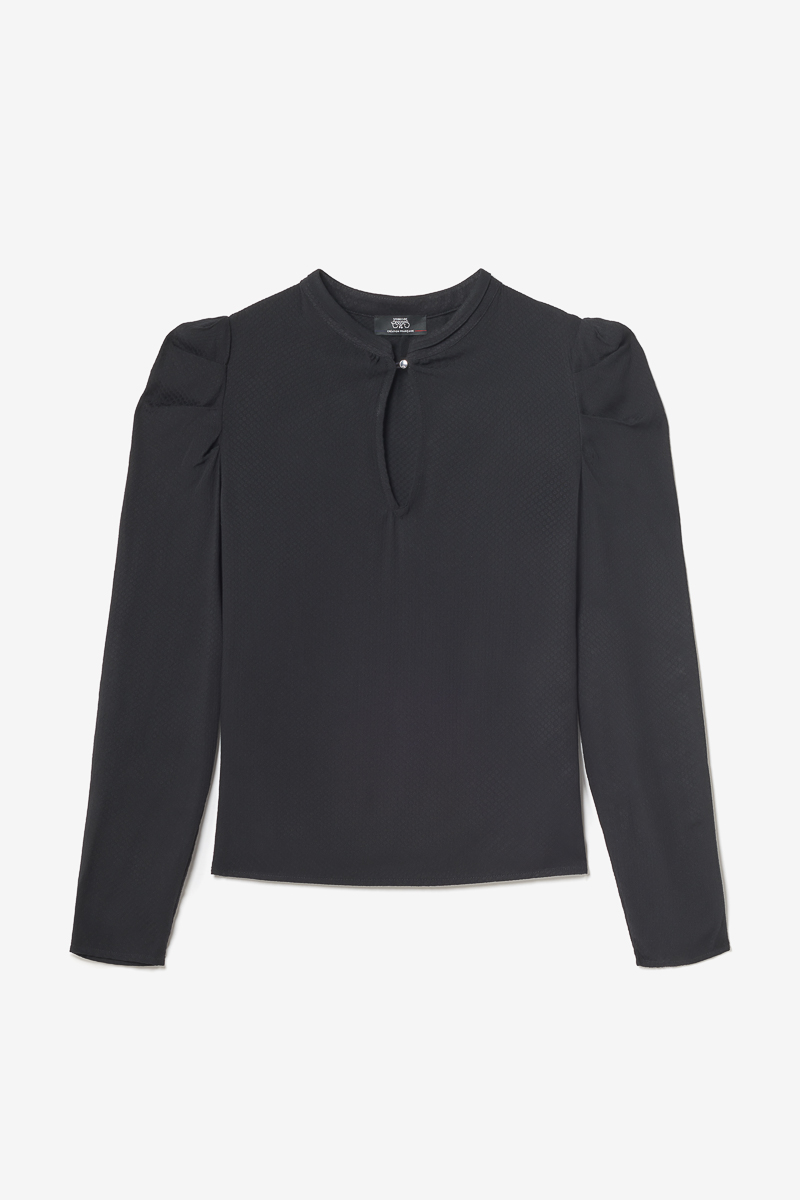 Bluse Sterenn in schwarz