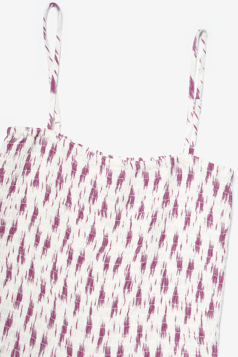 Jumpsuit Dodigi mit violettem Muster