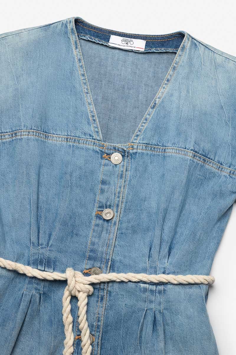 Kleid Karite in blau