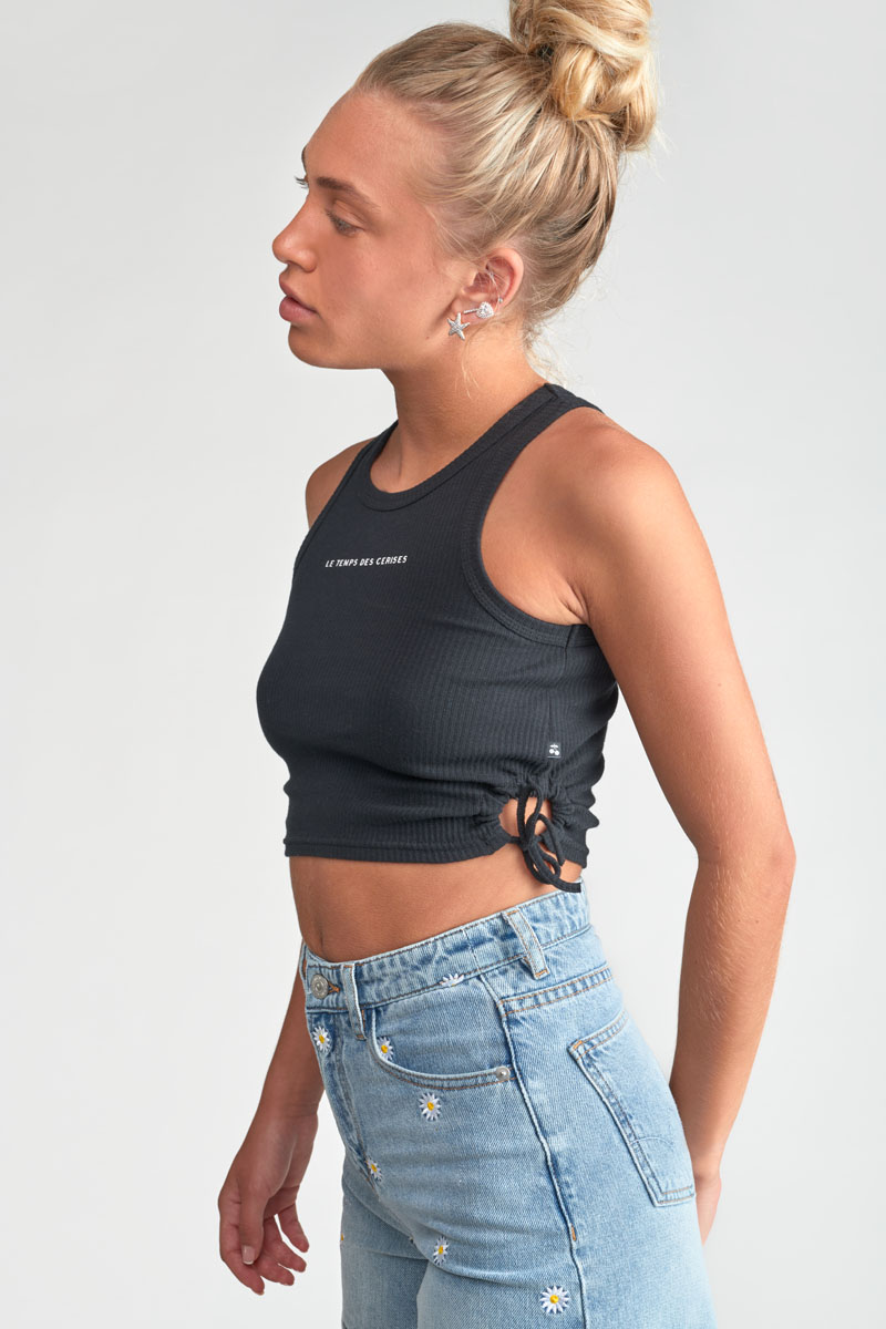 T-shirt Maragi in schwarz