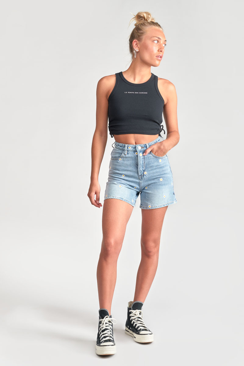 T-shirt Maragi in schwarz
