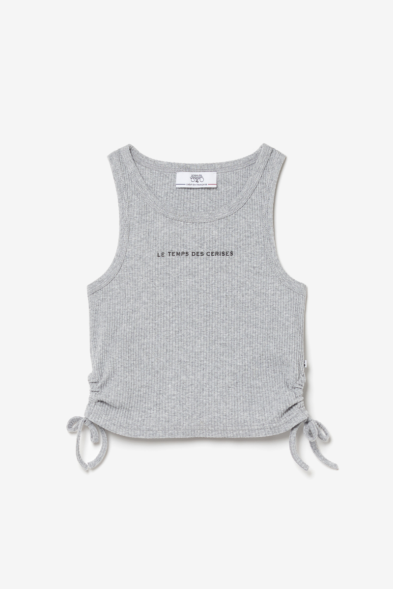 Kurzes Top Maragi grau