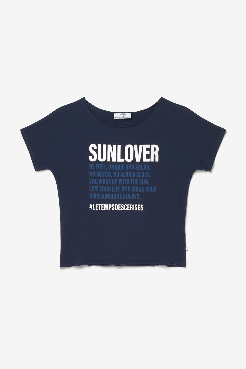 T-Shirt Maurigi nachtblau