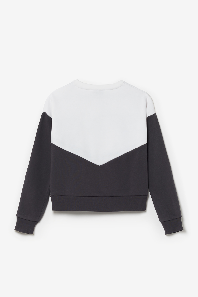 Sweatshirt Nelagi zweifarbig