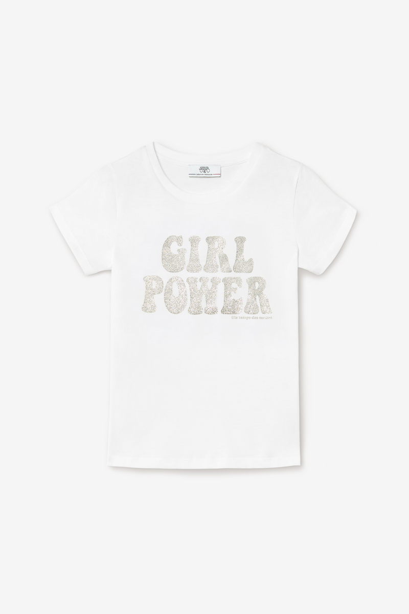 T-Shirt Powergi in weiß