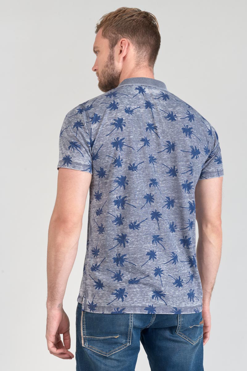 Poloshirt Chevy mit Palmenmuster