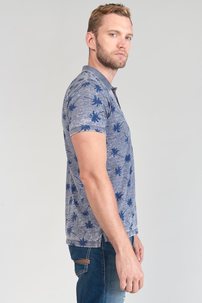 Poloshirt Chevy mit Palmenmuster